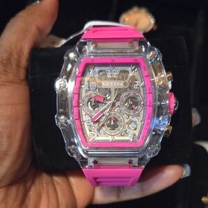Invicta X Activa Hot Pink Sport Watch NWT